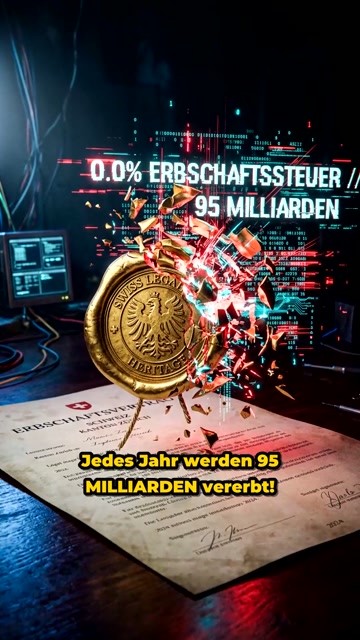 95 Mrd. Erbschaften steuerfrei vs. BVG-Senkung & Altersarmut