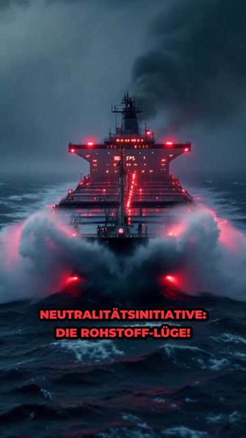 Genf, Zug & die Schattenflotte: Das wahre Gesicht der Neutralitätsinitiative